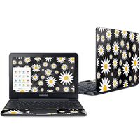 Mightyskins Skin Compatible with Samsung Chromebook 3 11.6" - Daisies | Protective, Durable, and Unique Vinyl Decal Wrap Cover | Easy to Apply, Remove, and Change Styles | Made in The USA