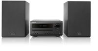 Denon D-T1 Home Theater Mini Amplifier and Bookshelf Speaker Pair - Compact HiFi Stereo System with CD, FM/AM Tuner and Wireless Bluetooth Music   Perfect for Small Rooms and Home Cinema