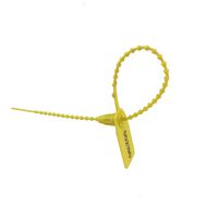 Security Seal Pull Tight Plastic Tags, Anti Tamper Labels Numbered, Pack of 100