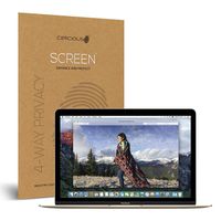 Celicious Privacy Plus 4-Way Anti-Spy Filter Screen Protector Film Compatible with Apple MacBook 12 A1534 (2016)
