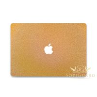 SopiGuard Glitter Bling Gold Top Panel Skin for Apple MacBook Air 13
