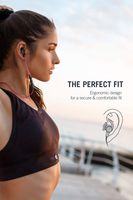 TaoTronics Bluetooth Headphones [2019 Upgrade] Wireless 5.0 Magnetic Earbuds Snug Fit for Sports with CVC 8.0 Built in Mic TT-BH07 (IPX6 Waterproof, aptX Stereo, 9 Hours Playtime) Red
