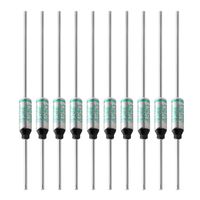BNYZWOT SF240E-240 Degree Metal Thermal Cutoffs Thermal Fuse 10A 250V for Motor Transformer Electric Industrial Home Appliance10Pcs