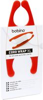 Bobino Cord Wrap - Extra Large - Red - Stylish Cable and Wire Management/Organizer