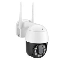 Outdoor 2.5inch PTZ 2.4G WiFi Security Camera Wireless Surveillance HD 1080P Pan/Tilt 5X Optical Zoom 150ft Night Vision Two-Way Audio IP66 Weatherproof Motion Detection E-Mail/Push Alerts AT-200TW