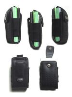 NEW Belt clip Business Card Holster Holder Company corporate Pro marketing sales Black Leather Case Cards