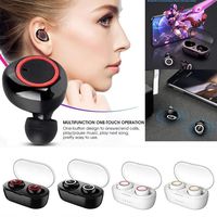 Pinsparkle Bluetooth Binaural Wireless Stereo Sports Earphone TWS with Mobile Power Bank Bluetooth Headsets