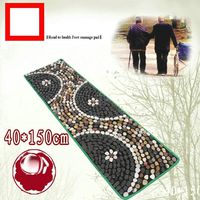 WE&ZHE Foot Massager Pads Explosion Pebbles Foot Massage Pad Shiatsu Pebble Toe Pressure Plate（40150 Cm） , 2