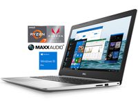 Dell Inspiron 5575 Notebook, 15.6" FHD, AMD Quad-Core Ryzen 7 2700U Upto 3.8GHz, 16GB RAM, 512GB SSD, Radeon Vega 10, HDMI, Card Reader, Wi-Fi, Bluetooth, Windows 10 Pro