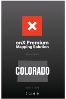 ONX Hunt: Colorado Hunt Chip for Garmin GPS - Hunting Maps with Public & Private Land Ownership - Hunting Units - Includes Premium Membership Hunting App for iPhone, Android & Web