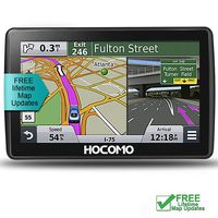 Car GPS Navigation, 7 Inch HD Touch Screen & 8G-256MB Memory, Vehicle GPS Navigator System with Free Lifetime Map Update, Real Voice Broadcast, WiFi-Connectivity, Sat-Nav - HOCOMO (7 inches)