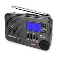 Retekess TR601 AM FM Radio Portable Shortwave Radio Transistor Digital DSP Battery Operated Radio Support TF Card USB Disk for Walking Jogging(Black)