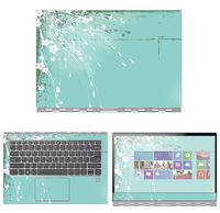 decalrus - Protective Decal Floral Skin Sticker for Lenovo Yoga 920 (13.9" Screen) case Cover wrap LEyoga_920-78