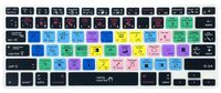 HRH Adobe Illustrator AI Shortcut Hotkey Silicone Keyboard Cover Skin for MacBook Air 13,MacBook Pro13/15/17 (with or w/Out Retina Display, 2015 or Older Version)&Older iMac,USA Layout