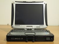 Panasonic Toughbook CF-19 CF19 CF 19Touchscreen Core 2 Duo U7500 1.06 Ghz Centrino Duo 4 Gb Ram Memory, 320 Gb HDD Harddrive, Windows 7