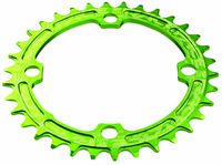 RaceFace 104mm Single Chain Ring, Green, 30T 9/10/11 Speed
