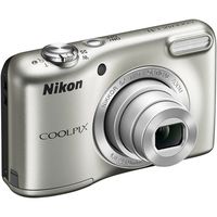 Nikon COOLPIX L31 16.1MP Compact Digital Camera 5x Optical Zoom and 2.7-inch Lens (Silver)(Renewed)