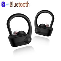 Bluetooth Headphones, Wireless Sports Earbuds,Stereo Noise Reduction and Sweat-Proof Headphones in-Ear Built-in Microphone Headphones,for Sports Earbuds iPhone Android Apple Airpods