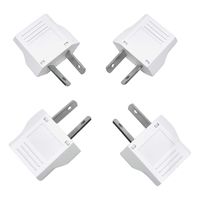Unidapt US to Australia Plug Adapter - AU/NZ power plug adapter converter - US EU to AU (4 piece)
