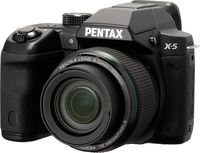 Pentax X-5 Digital Camera with 26x Optical Zoom and 3" LCD (Black)
