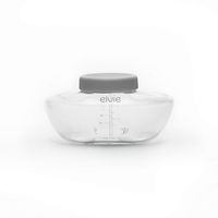 Elvie Pump Breastmilk Storage Bottles | 3 Pack | for Elvie Electric Breast Pump | Breast Milk Storage Baby Bottles for Breastfed Babies | Breast Feeding Essentials