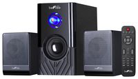 beFree Sound BFS-15 2.1 Channel Surround Sound Bluetooth Speaker System, Black