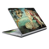 MightySkins Skin Compatible with Microsoft Surface Book 2 13" (2017) - Birth of Venus | Protective, Durable, and Unique Vinyl Decal wrap Cover | Easy to Apply, Remove | Made in The USA