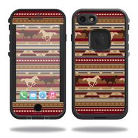 MightySkins Skin Compatible with Lifeproof iPhone 7 - Western Horses | Protective, Durable, and Unique Vinyl Decal wrap Cover | Easy to Apply, Remove, and Change Styles | Made in The USA