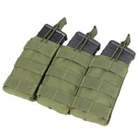Condor Triple M4/M16 Open Top Mag Pouch, Olive Drab