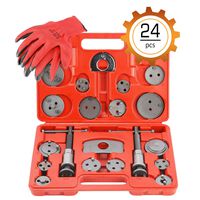 Orion Motor Tech 24PCS Master Disc Brake Piston Caliper Compressor Spreader Tool Set | Brake Pad Replacement Reset Wind Back Kit