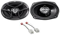 6x9 JVC Front Factory Speaker Replacement Kit for 2006-08 Dodge Ram 1500