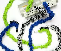 Crazy Cord Covers, Cell Phone Cord/Tablet Identifier, Cell Phone Cord Cover, Charger Cover, Gift Item, Cord Organizer, New Popular Item
