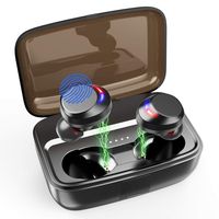 Bluetooth Headphones Wireless Earbuds Bluetooth 5.0 True Wireless Stereo Deep Bass IPX8 Waterproof Sports Headset with 3000mAh Charging Case