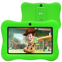 Contixo 7" Kids Tablet V9-3 Learning Toy Android 9.0 Parental Control Tablets 2GB RAM 16GB Touchscreen HD Display WiFi Camera 20+ Education Apps Best Gift (Green)