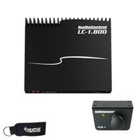 AudioControl LC-1.800 High-Power Mono Subwoofer Amplifier with Accubass & ACR-1 Dash Remote