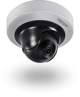 TRENDnet Indoor 2MP 1080p HD WDR Mini Pan/Tilt PoE IR Network Camera, H.264+ Video Compression, IR Night Vision up to 10m (32.8 ft.), Motion Detection Recording, TV-IP410PI