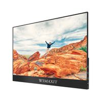 WIMAXIT External Touchscreen Monitor,15.6 Inch Ulta-Slim 1920x1080 16:9 Display Type-C/USB C Monitor Compatible with Laptop, Android Phone,Switch and Other Game Consoles