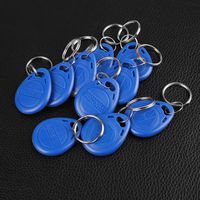 10PCS RFID ID Entry Access Control Key Token Tag Fob Keyfobs 125KHz/13.56MHz
