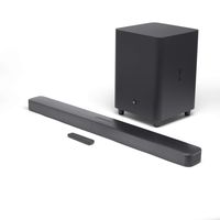 JBL Bar 5.1 Soundbar with Built-in Virtual Surround, 4K and 10" Wireless Subwoofer (2019 Model)