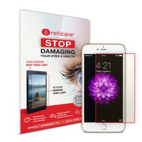 RETICARE Eye & Screen Protector for Apple iPhone 7/6S/6 White 2 Units