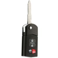 Flip Key Fob Remote fits 2005 2006 2007 2008 Mazda 6 Sedan & Mazda RX-8 (KPU41788)