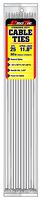 Pro Tie N11SD25 11-Inch Natural Nylon Standard Duty Cable Ties, 25-Pack