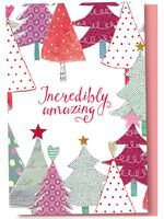 Tree-Free Greetings Christmas Cards and Envelopes, Set of 12, 4 x 6", Amazing Christmas (FS93533)