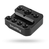 SMALLRIG Monitor Mount Holder for DJI Ronin S & Ronin SC Gimbal Accessories Mounting Plate, w/ 1/4" Thread 3/8" Locating Hole NATO Rail for Magic Arm Handle - 2214
