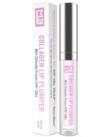 M3 Naturals Collagen Lip Plumper Clinically Proven Natural Lip Enhancer for Fuller Softer Lips Increased Elasticity Reduce Fine Lines Hydrating Plump Gloss to Maximize Fullness 4 ml