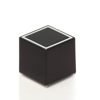 Clambo Rheinsound Portable Bluetooth Mini Speaker, Wireless Small Cube Design - Black/Gift Box