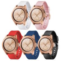 QINICHEN Compatible for Samsung Galaxy Watch 42mm Bands, Samsung Galaxy Watch Active 40mm (5 Pack B, Small(5.6"-7.5"))