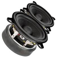 Pair Faital PRO 3FE25 3" Midrange full-range Woofer Speaker 8 ohms 40W 91dB
