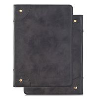 HuLorry Samsung Galaxy Tab S2 8.0 Case, Folio Lightweight Tablet Case Vintage Book Style Composition Cover PU Leather Duty Rugged Protective Heavy Case for Tab S2 8.0 Inch SM-T710