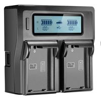 Bevik Lcd Dual Channel Charger For Nikon EN-EL15 MH-25 D850 D810 D800 D750 D600 D7500 D7200 AC/DC